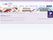 Tablet Screenshot of changirewards.com